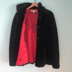 Andrew Charles Faux Fur Gothic Steampunk Cape M Rock Vampire Witchy Folklore